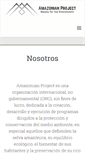 Mobile Screenshot of amazonianproject.org